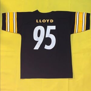 Vintage Greg Lloyd Steelers Jersey Logo 7 Retro VTG